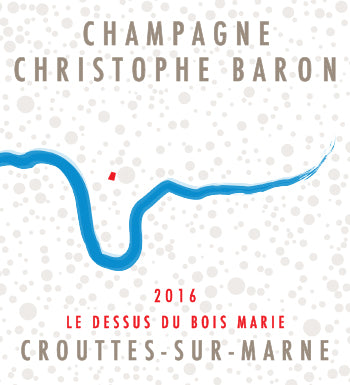 "Le Dessus Le Bois Marie" Brut Nature, Champagne Christophe Baron 2019