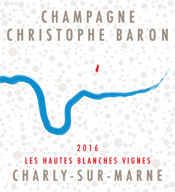 "Les Hautes Blanches Vignes" Brut Nature, Champagne Christophe Baron 2019