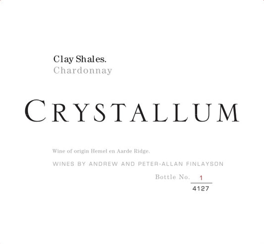 Chardonnay, 'Clay Shales', Crystallum 2024