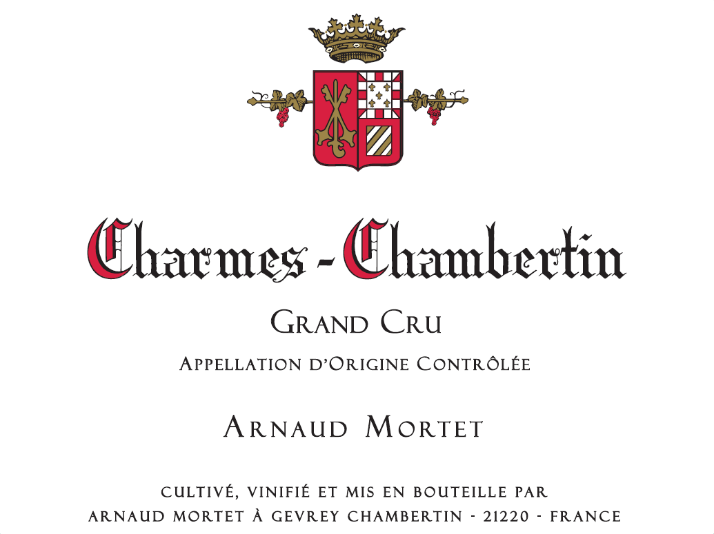 Charmes-Chambertin Grand Cru, Arnaud Mortet 2022