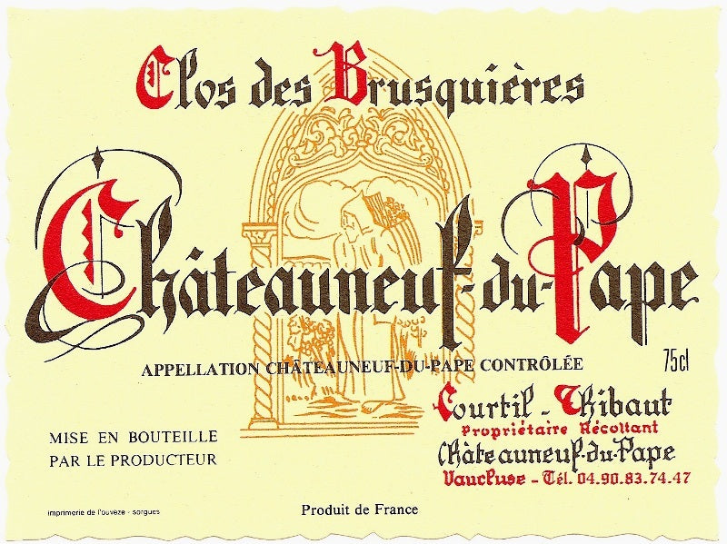 Chateauneuf du Pape, Clos des Brusquieres 2022