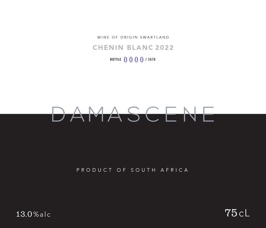 Chenin Blanc 'Swartland', Damascene 2022
