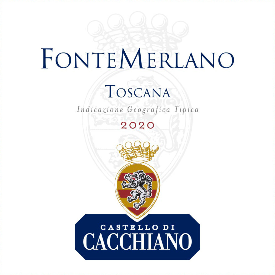 IGT Toscana 'FonteMerlano', Castello di Cacchiano [100% Merlot] 2020