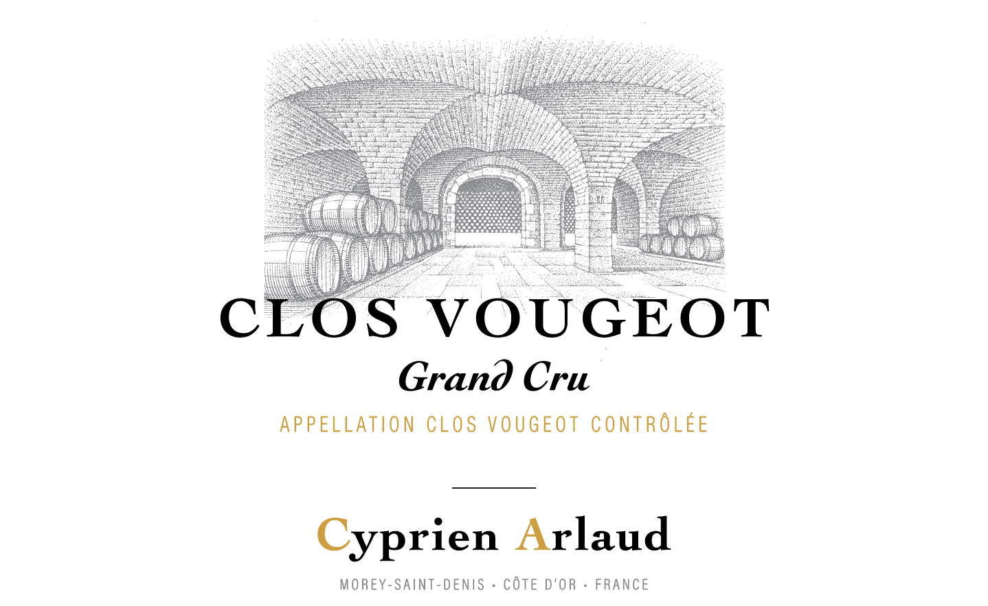Clos de Vougeot Grand Cru, Cyprien Arlaud 2022