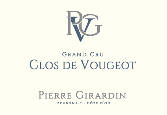 Clos de Vougeot Grand Cru, Pierre Girardin 2022