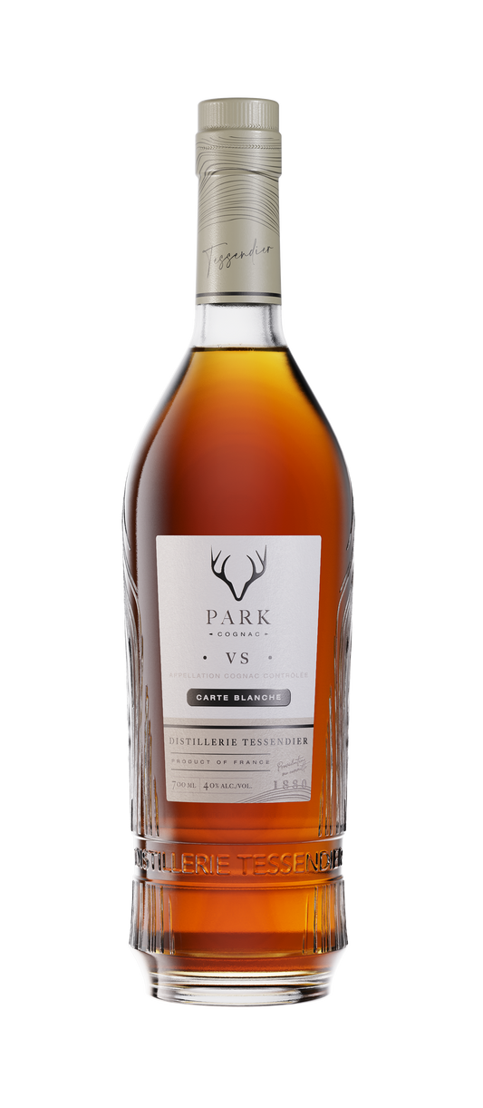 Cognac VS, 'Carte Blanche' [700ml], Cognac Park [STRAPPED]