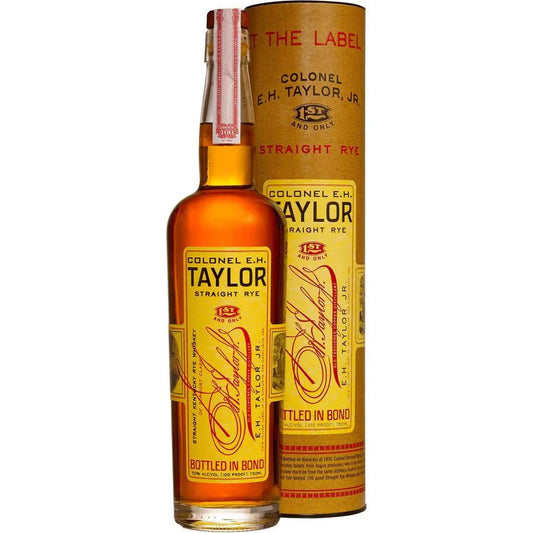 Colonel E.H. Taylor Straight Rye Whiskey Bottled In Bond Kentucky