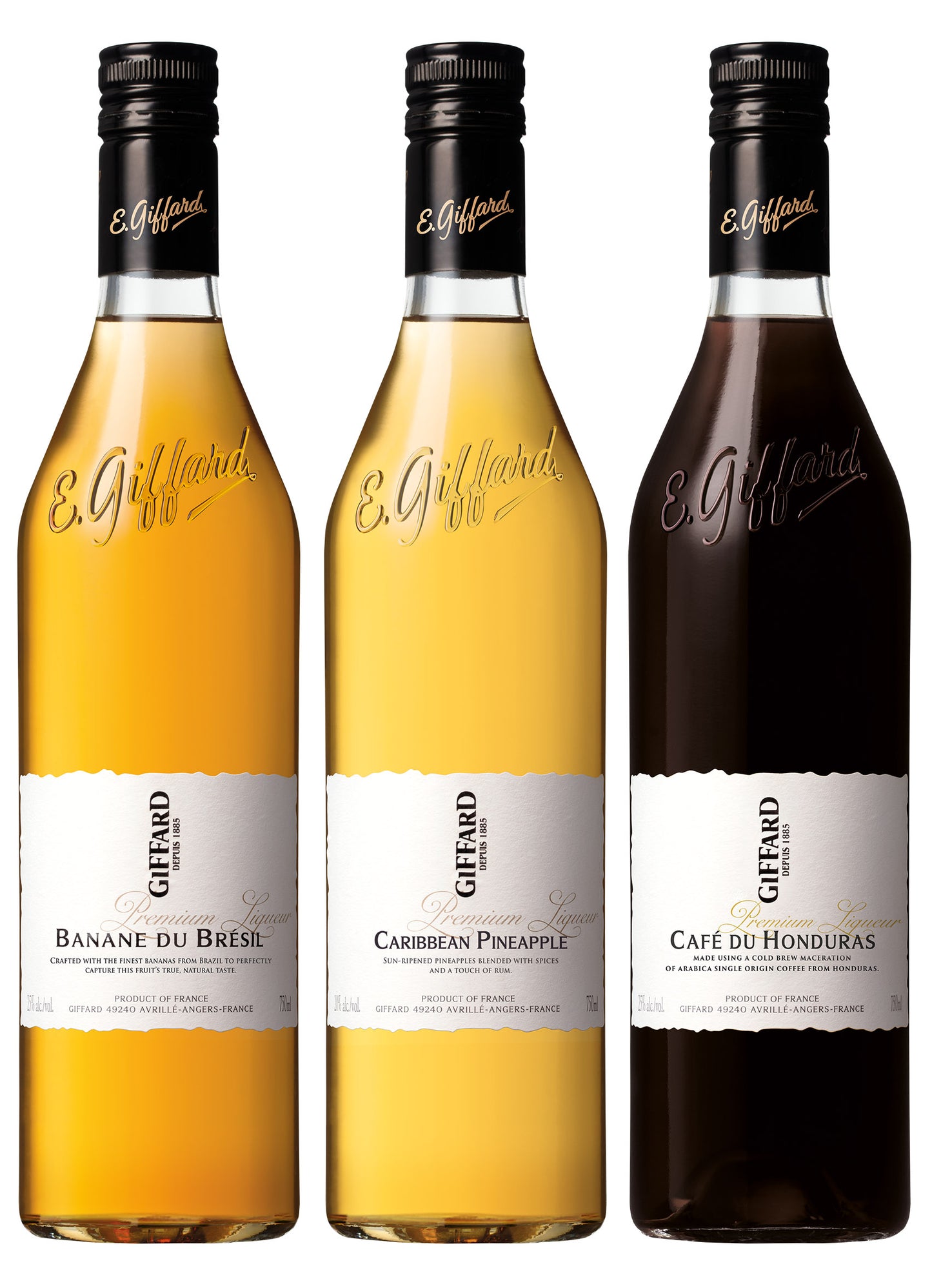 Combo Pack (2btls Each Banane, Pineapple, Coffee), Giffard