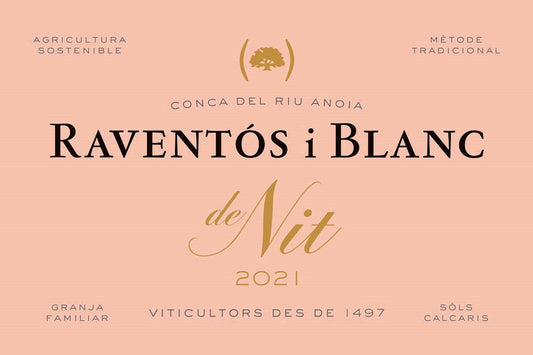 Conca del Riu Anoia Brut Rose 'de Nit', Raventos i Blanc 2023