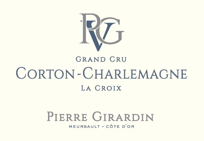 Corton-Charlemagne "La Croix" Grand Cru, Pierre Girardin [Wood Case] 2023