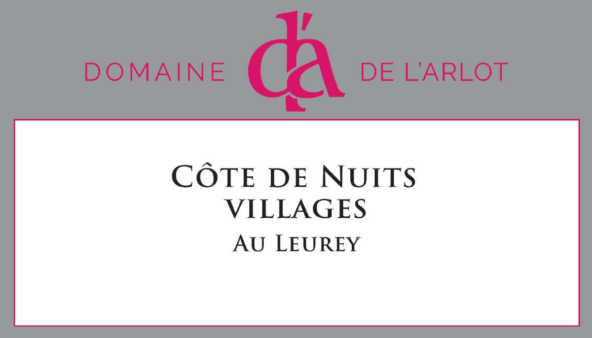 Cote de Nuits Villages Blanc 'Au Leurey', Domaine de L'Arlot 2023