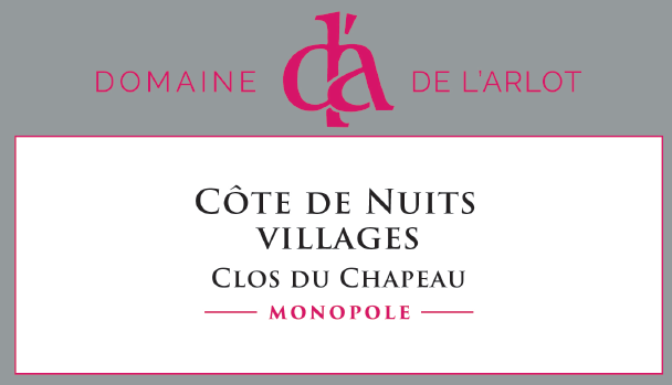 Cote De Nuits Villages "Clos Du Chapeau", Domaine De L'Arlot 2023