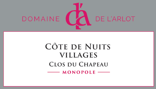 Cote De Nuits Villages "Clos Du Chapeau", Domaine De L'Arlot 2023