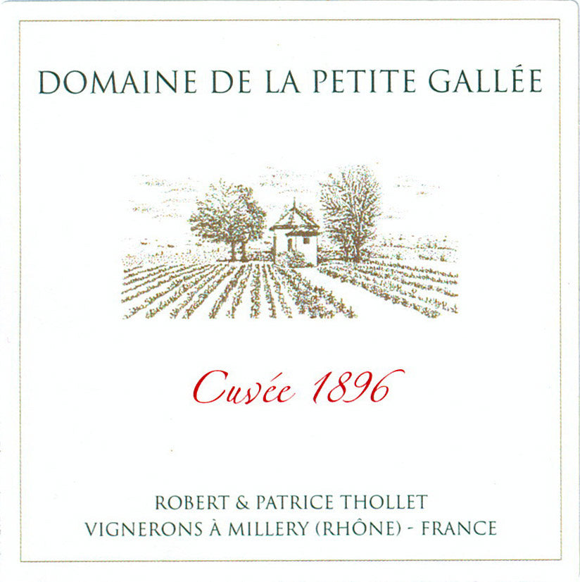 Coteaux du Lyonnais "Cuvee 1896", Clos de la Petite Gallee 2021