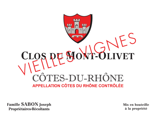 Cotes Du Rhone "Vieilles Vignes", Clos Du Mont Olivet