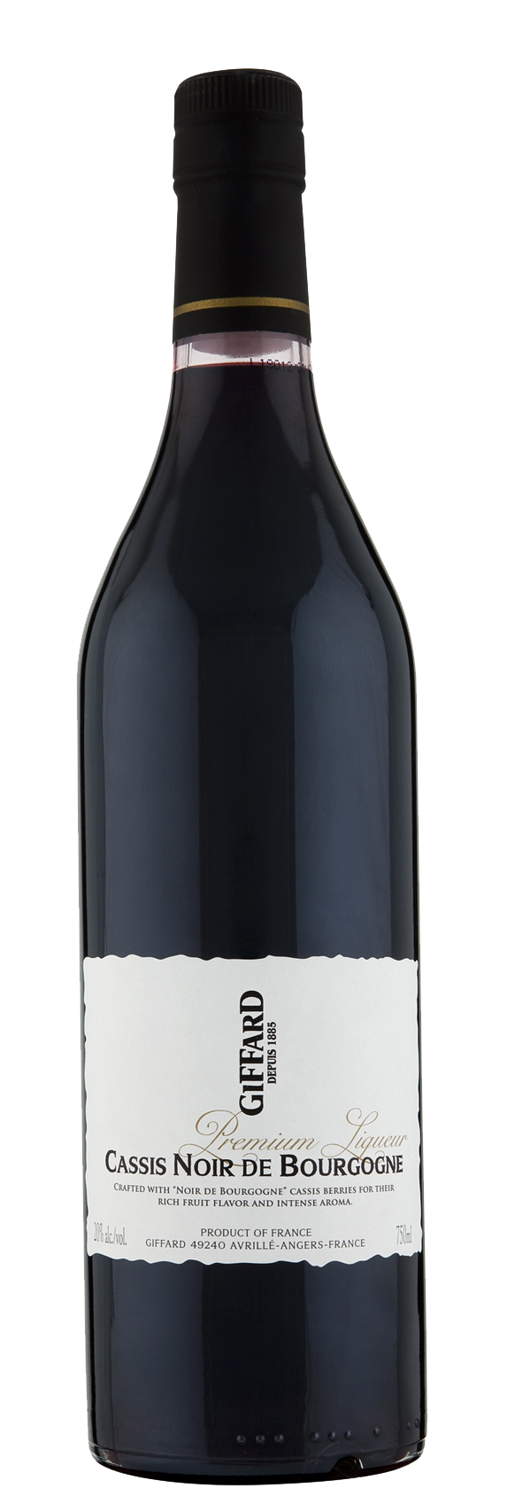 Cassis Noir De Bourgogne, Giffard [Strapped]