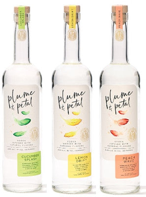 Plume & Petal Vodka 50Ml Variety Pack