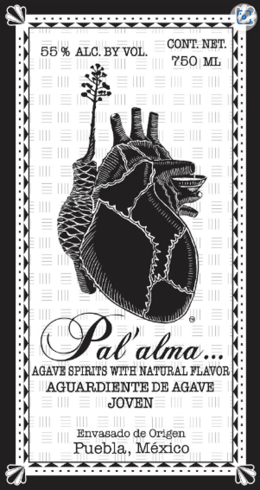 Destilado de Agave, 'Higo - Puebla,' Pal'alma