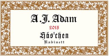 Dhron Has'Chen Riesling Kabinett, A.J. Adam 2024