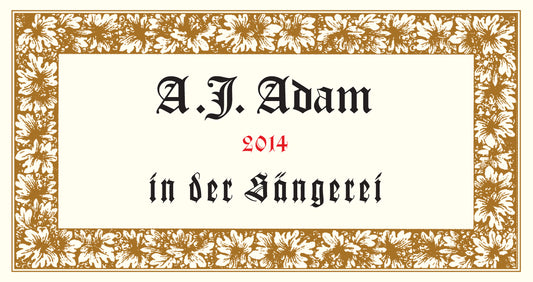 Dhron Hofberg Riesling Feinherb 'In der Sengerei', A.J. Adam 2023