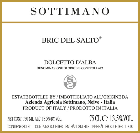 Dolcetto d'Alba 'Bric del Salto',  Sottimano