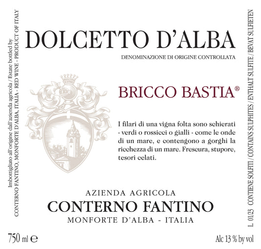 Dolcetto D'Alba 'Bricco Bastia', Conterno Fantino