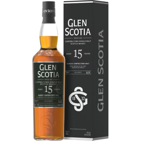 Glen Scotia Single Malt Scotch Whisky 15 Years Old