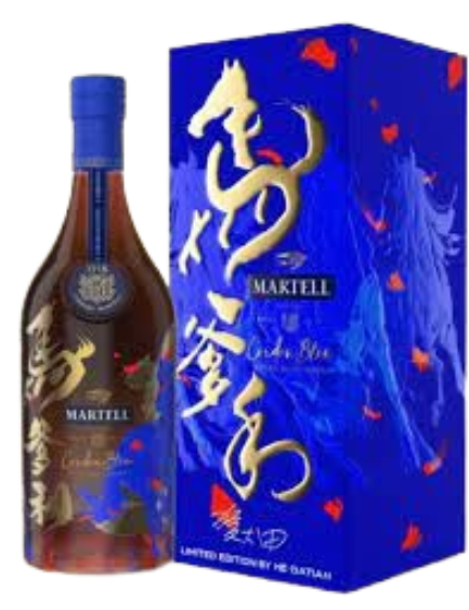 Martell Cordon Bleu Limited Edition by He Datian (Liter Bottle) VERY LIMITED