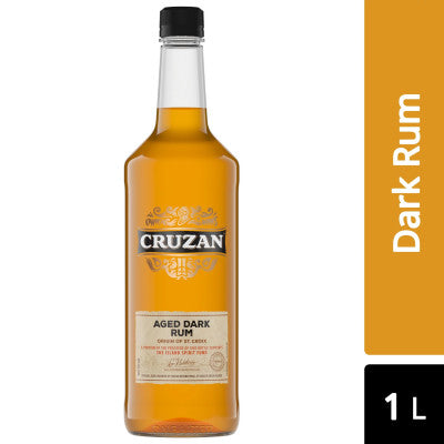 Cruzan Dark Rum Plastic