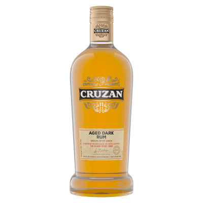 Cruzan Dark Rum Plastic