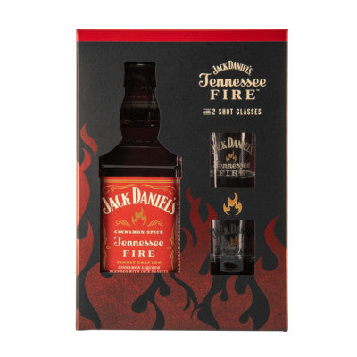 Jack Daniel's Tennessee Fire VAP with Glass Set