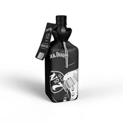 Jack Daniel's Black Gift Set with Music Glass