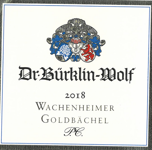 Wachenheimer Goldbachel Riesling [Trocken] PC, Dr. Burklin-Wolf 2022