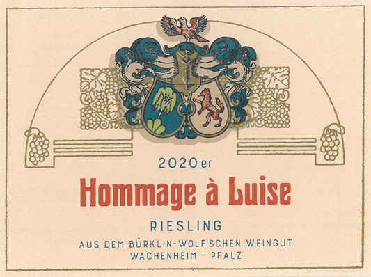 Hommage A Luise Riesling, Burklin-Wolf