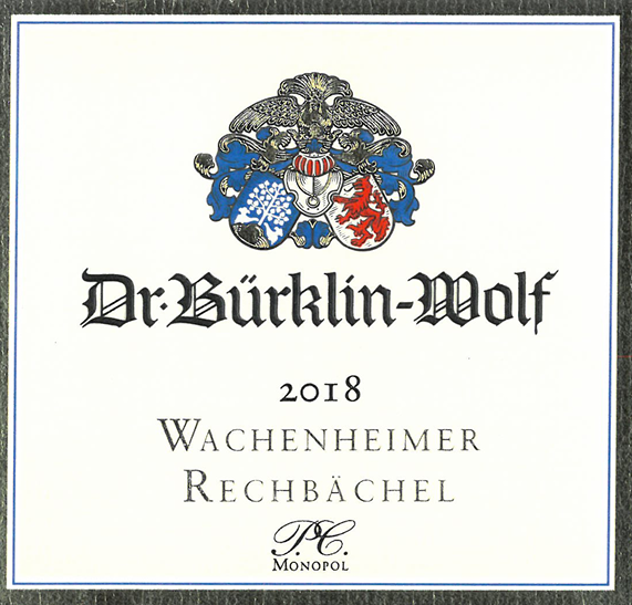 Wachenheimer Rechbachel [Monopol] Riesling Trocken, Dr. Burklin-Wolf 2022