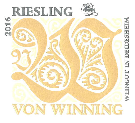 Estate Riesling Trocken, von Winning