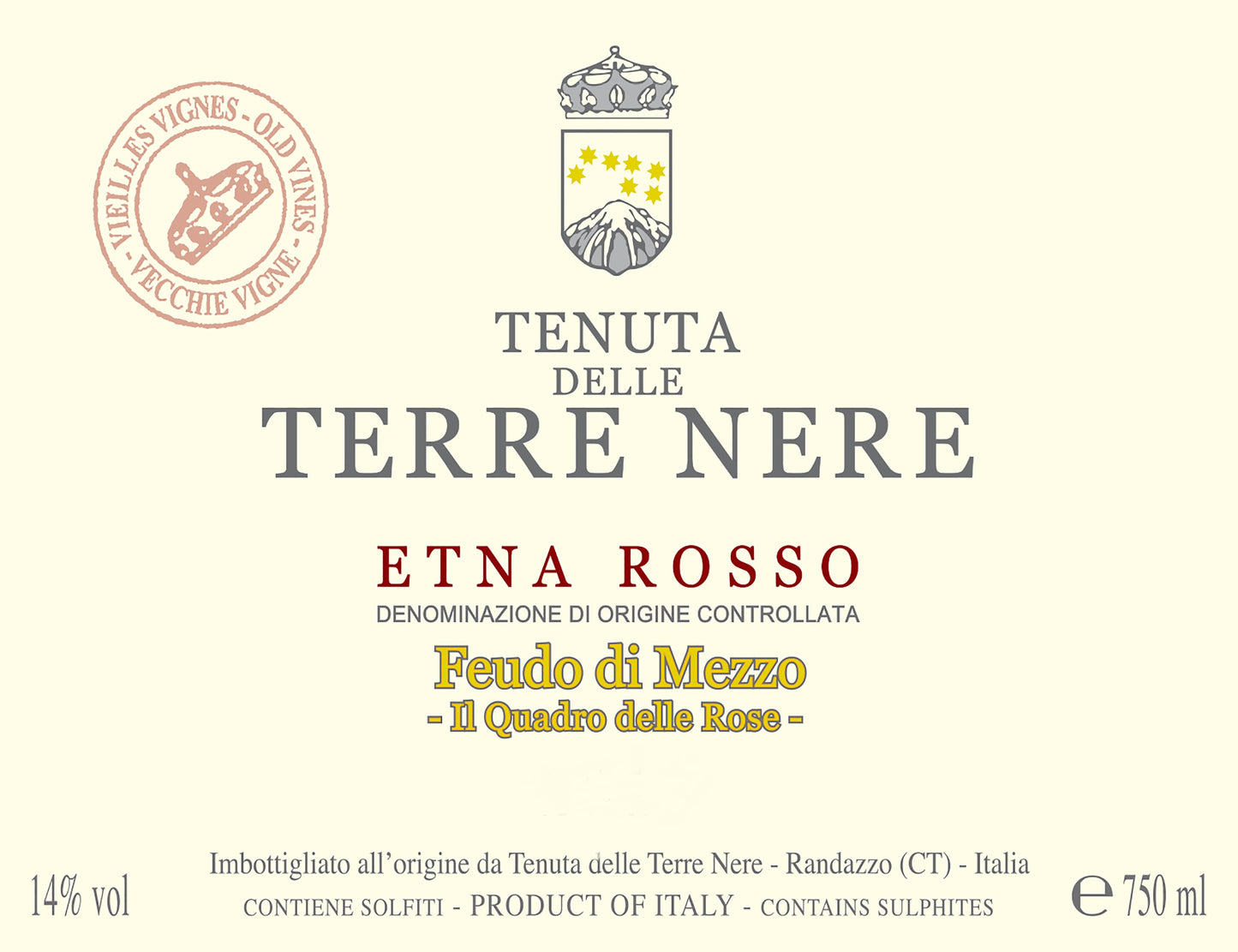 Etna Rosso 'Feudo di Mezzo', Terre Nere 2022