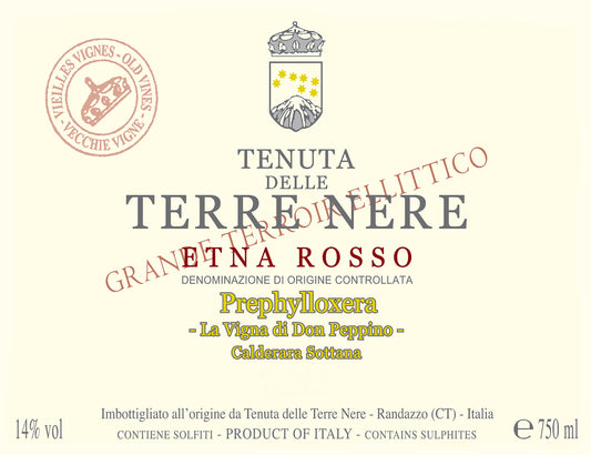 Etna Rosso 'Prephylloxera', Terre Nere 2023