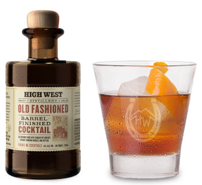 High West Barrel Finished Old Fashioned Cocktail