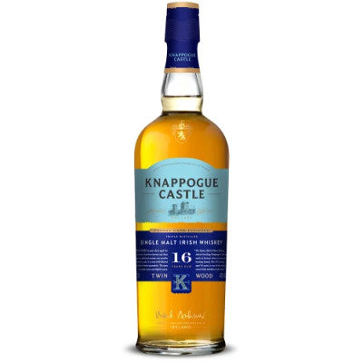 Knappogue Castle Single Malt Irish Whiskey 16 Year Twin Wood