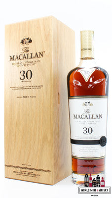Macallan 30 Year Sherry Oak Single Malt Scotch Whiskey