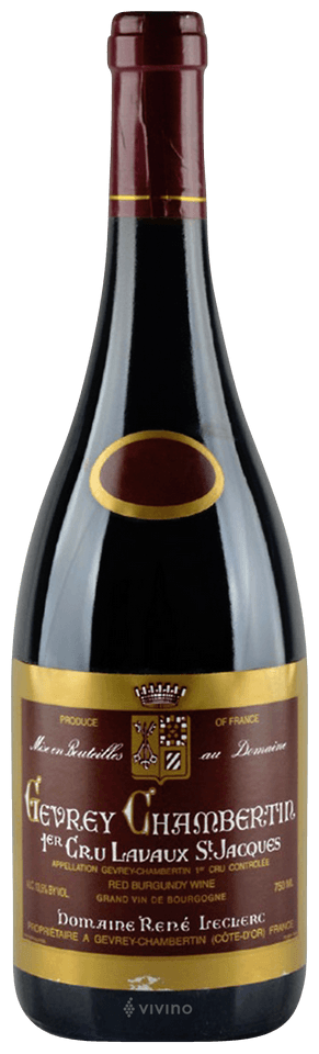 René Leclerc Gevrey-Chambertin 1er Cru Lavaux St. Jacques 2022