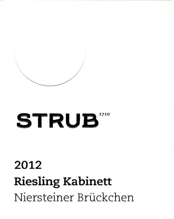 Niersteiner Bruckchen Riesling Kabinett, Strub 2023