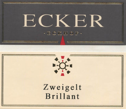 Zweigelt 'Brillant' BIO, Ecker 2023