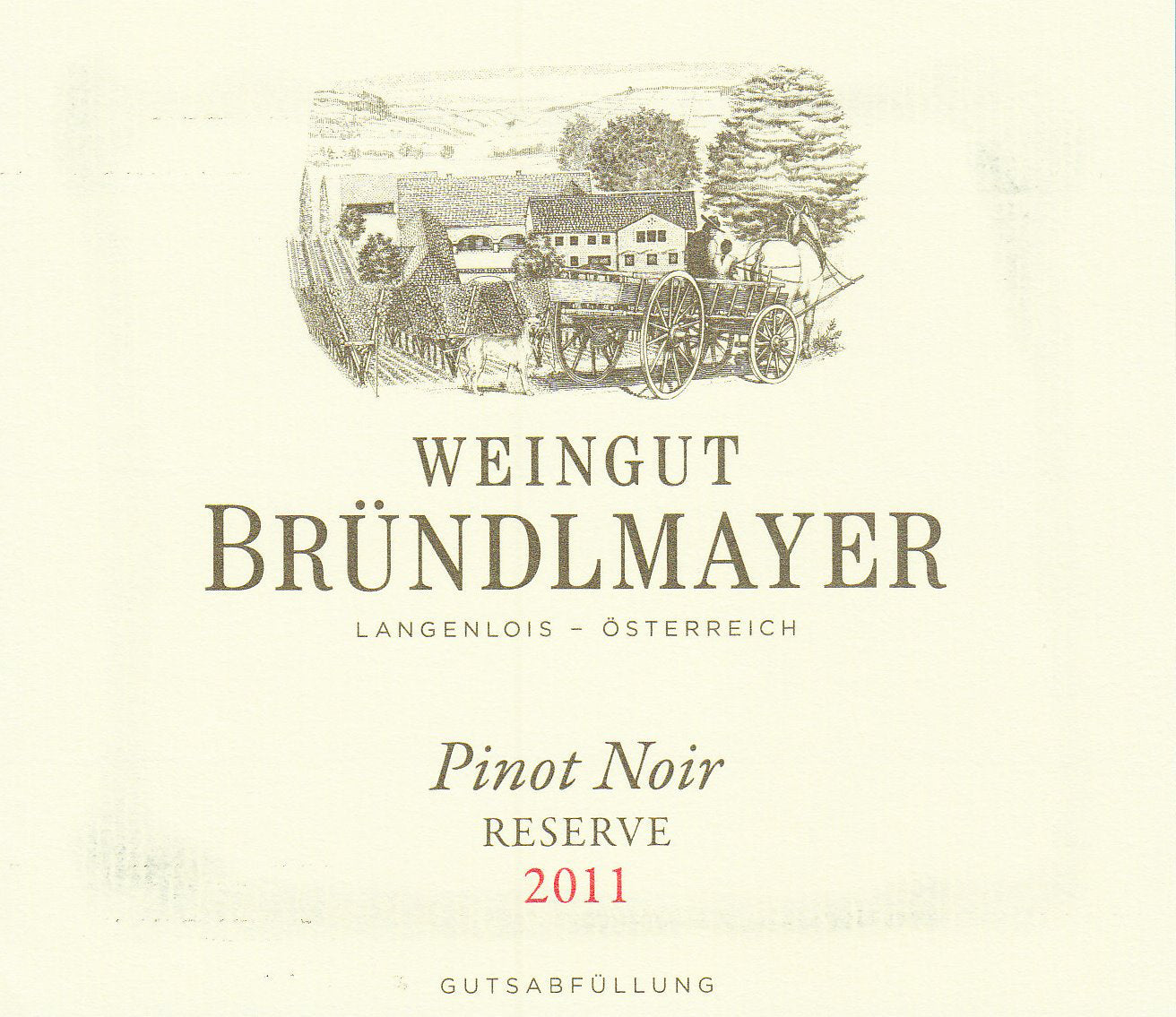 Pinot Noir Reserve, Brundlmayer 2020