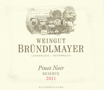 Pinot Noir Reserve, Brundlmayer 2020