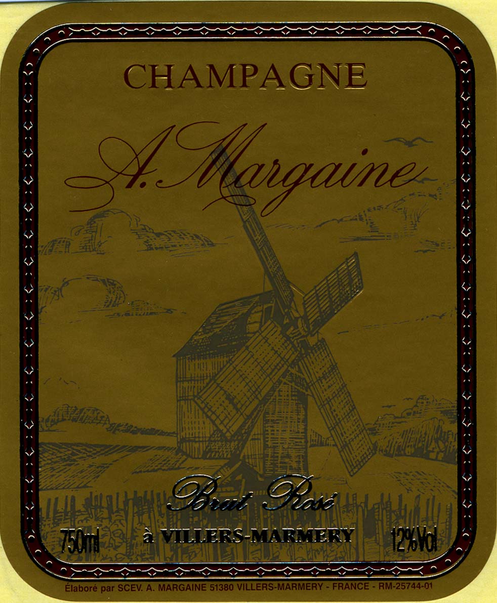Rose 1er Cru Brut, Champagne A. Margaine