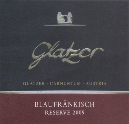 Gottlesbrunn Carnuntum DAC Blaufrankisch, Glatzer 2021