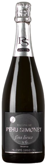 "Fins Lieux #2 Les Crayeres Verzenay" Blanc de Noirs Grand Cru Extra Brut, Champagne Pehu-Simonet 2016