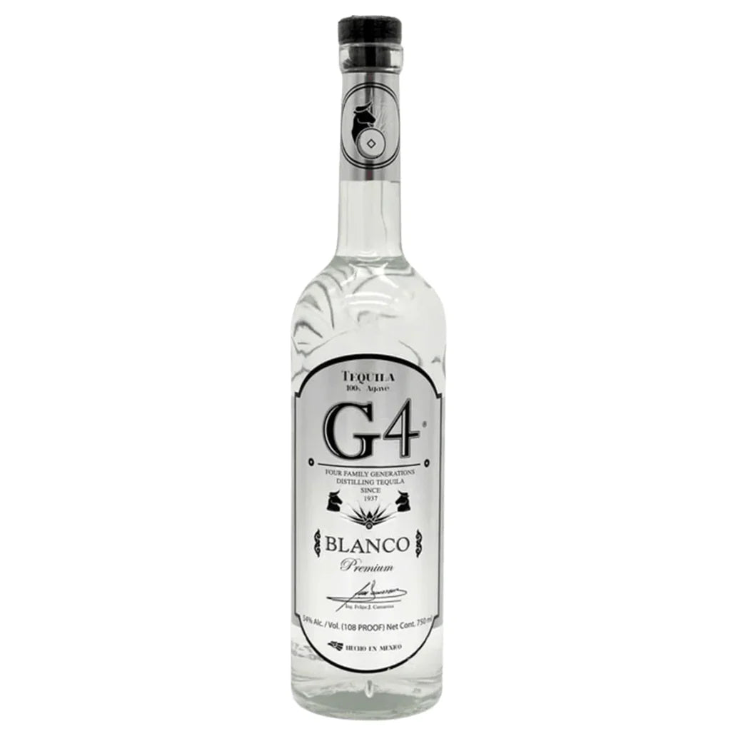 G4 Tequila Blanco 108 Proof Premium